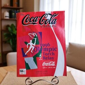 RARE Vintage 1996 Coca Cola  Atlanta Olympics Torch Relay Catalog
